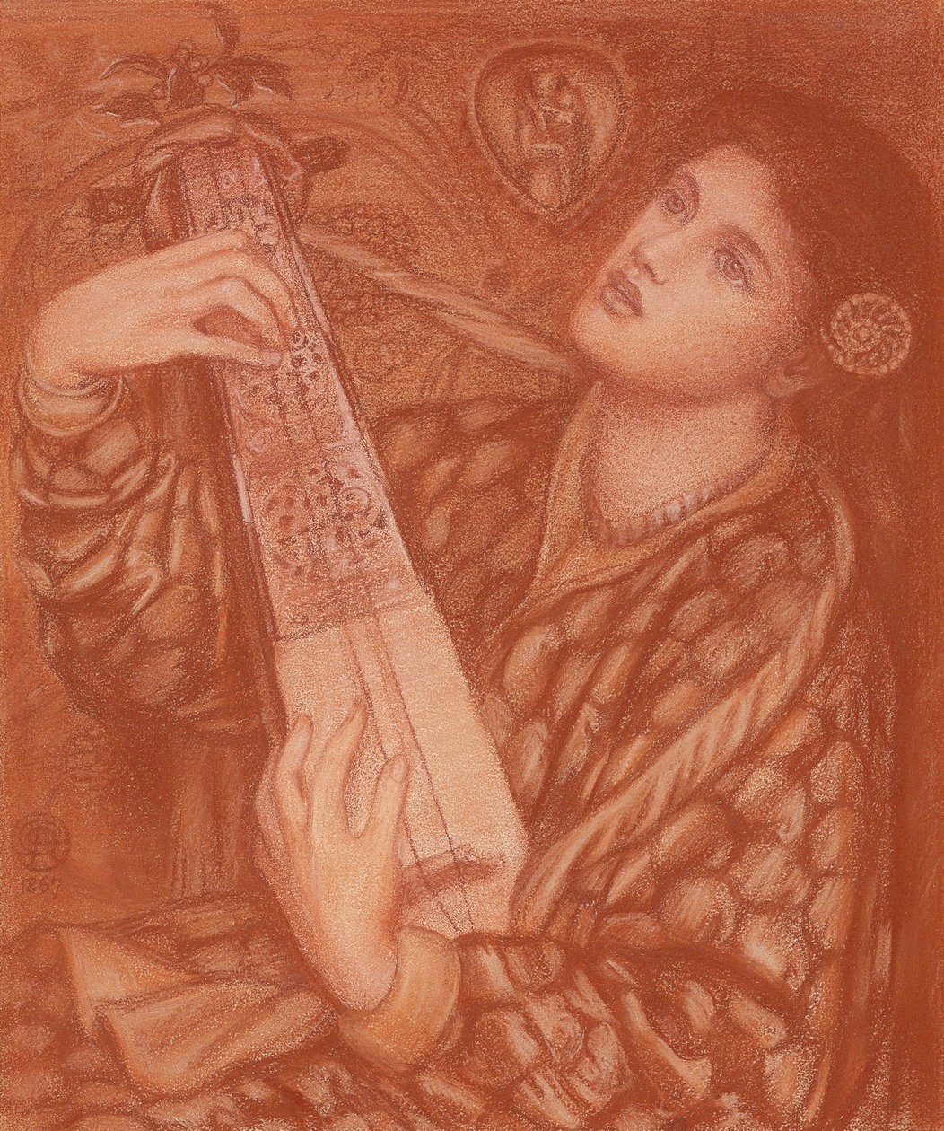 Vánoční koleda, 1867 od Dante Gabriel Charles Rossetti