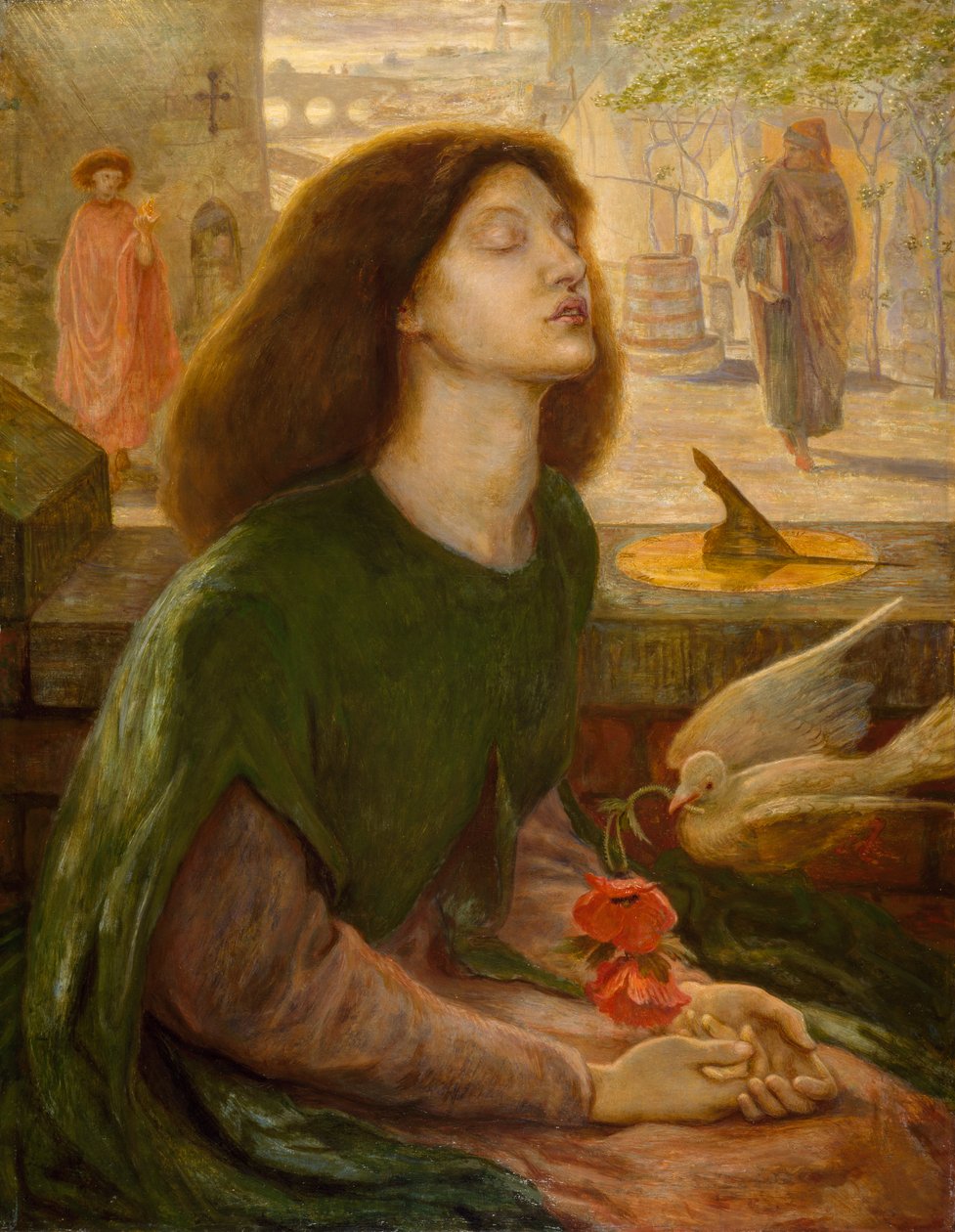 Beata Beatrix, 1862 od Dante Gabriel Charles Rossetti