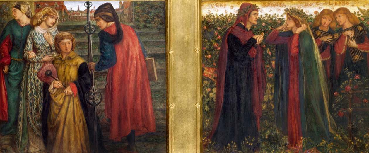 Dante zdraví Beatrice od Dante Gabriel Charles Rossetti