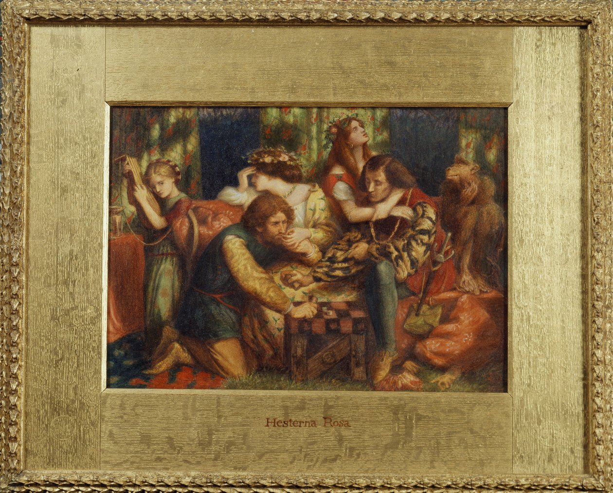 Včerejší růže od Dante Gabriel Charles Rossetti