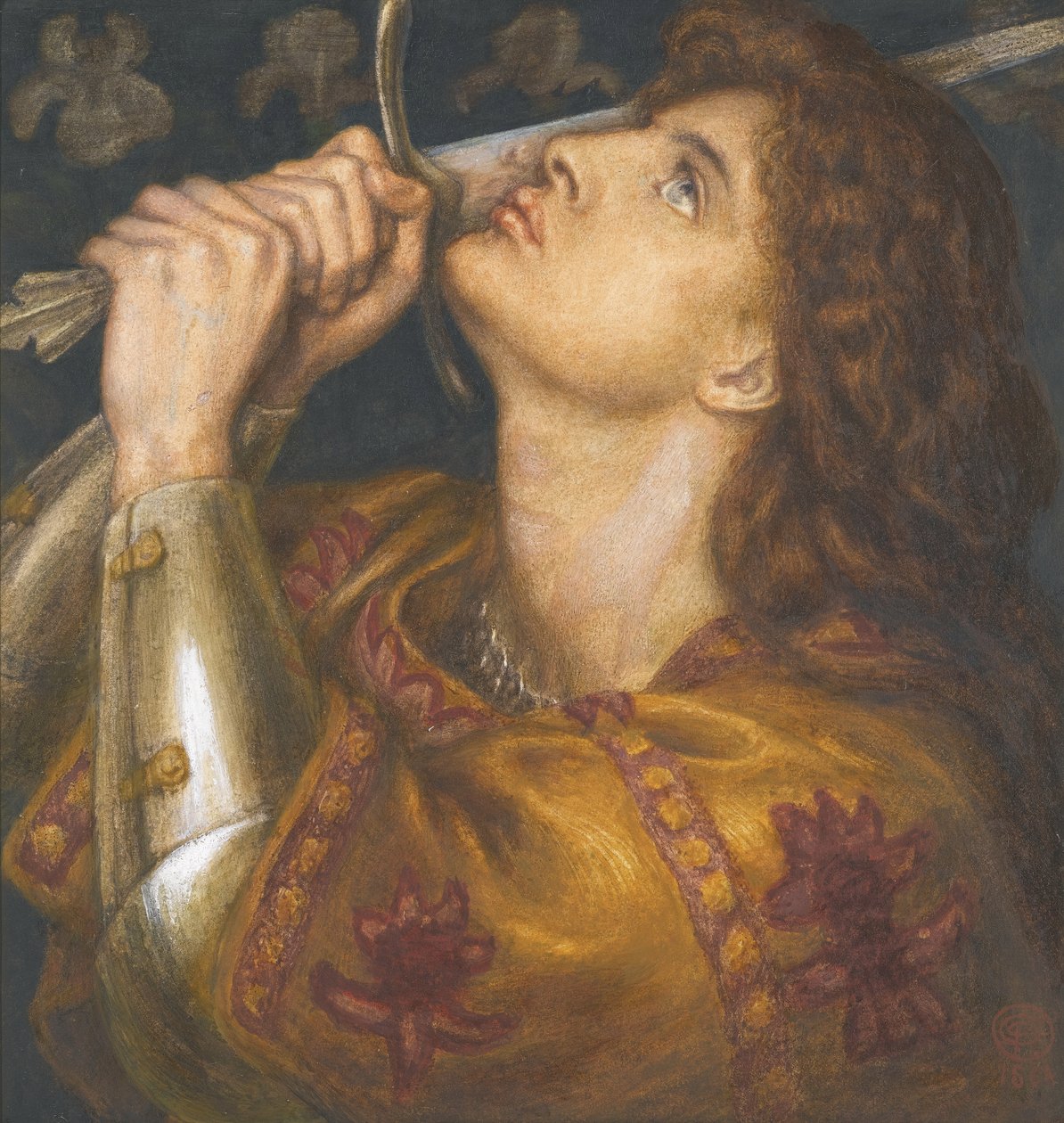 Johanka z Arku, 1864 od Dante Gabriel Charles Rossetti