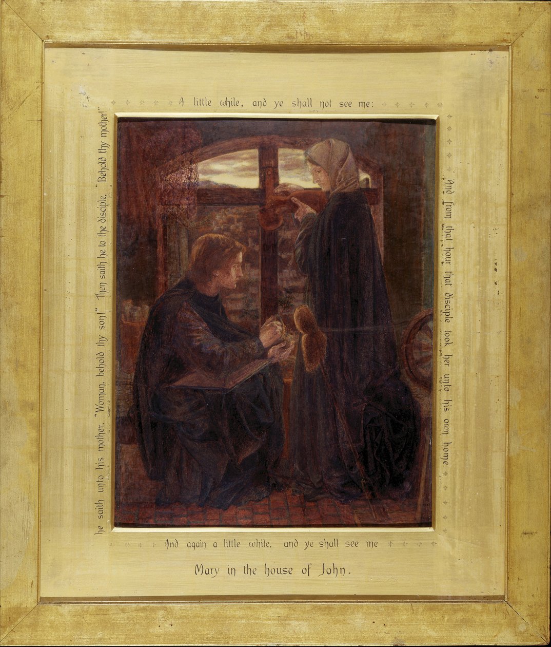 Marie v domě svatého Jana od Dante Gabriel Charles Rossetti