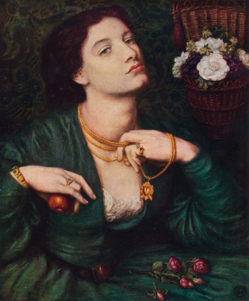 Monna Pomona, 1864. od Dante Gabriel Charles Rossetti
