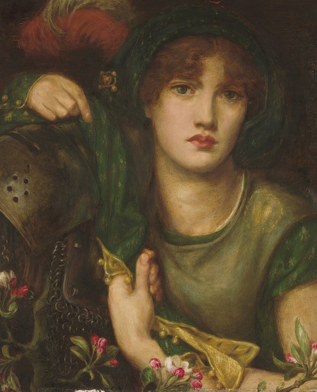 My Lady Greensleeves, 1863 od Dante Gabriel Charles Rossetti