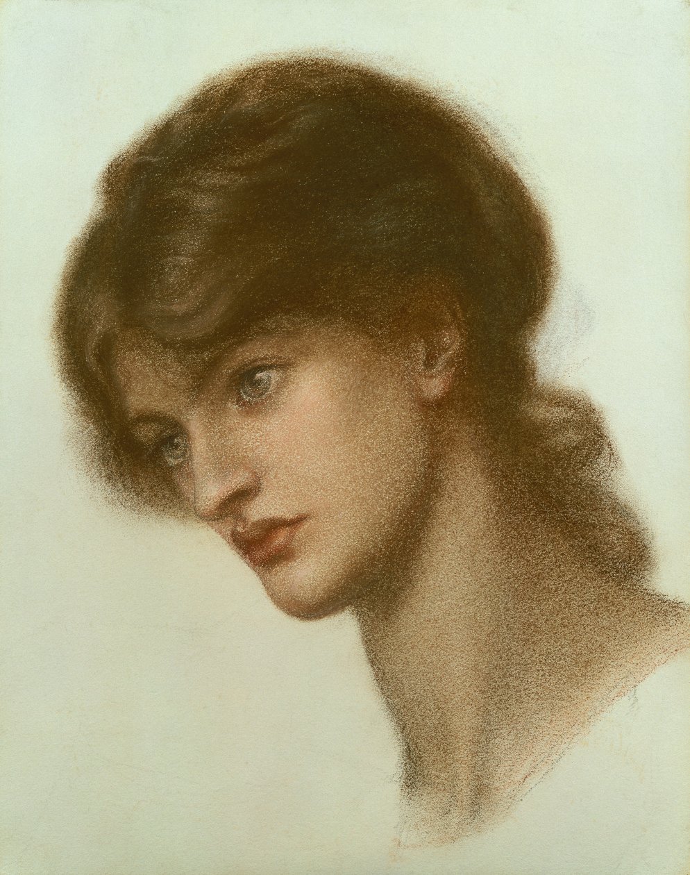 Portrét dámy od Dante Gabriel Charles Rossetti