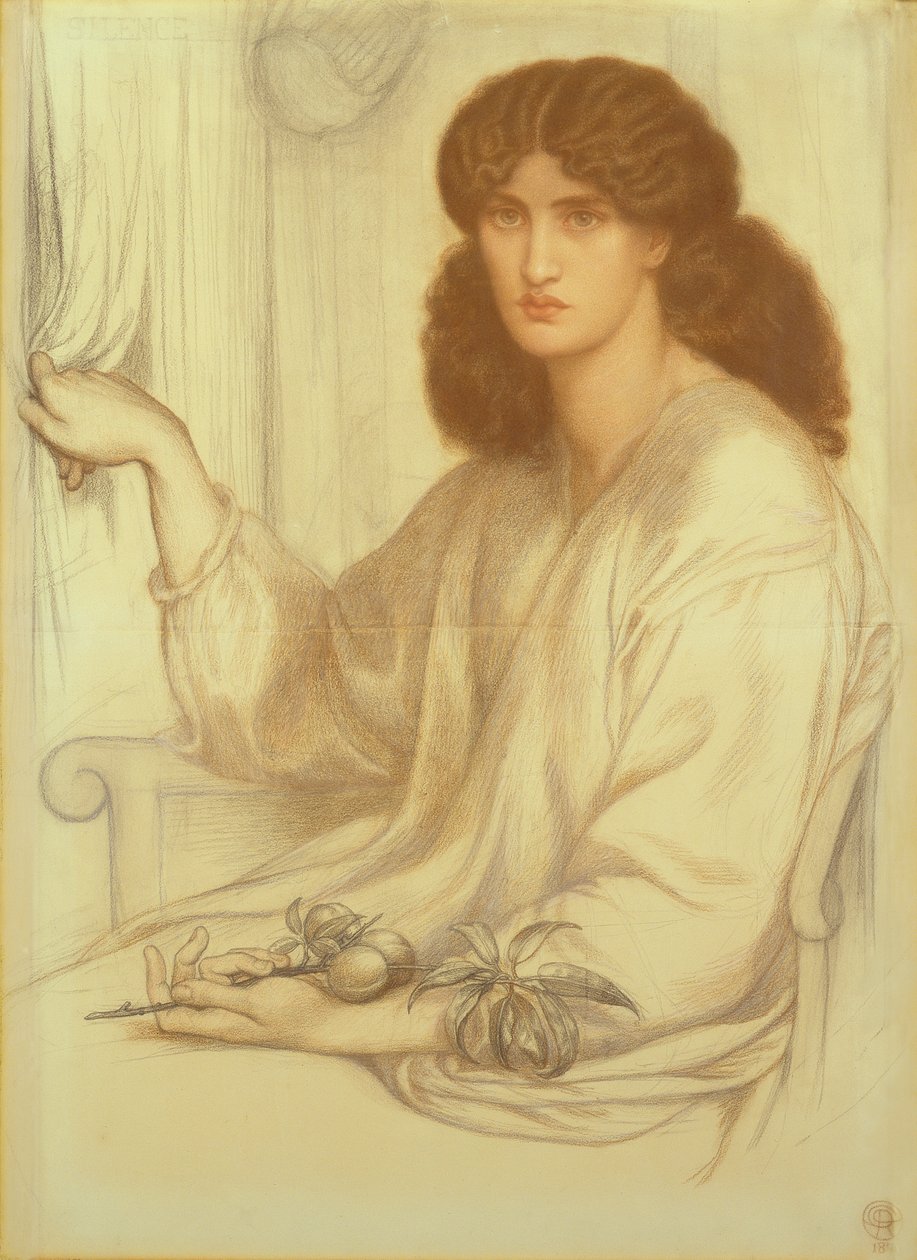 Ticho, 1870 od Dante Gabriel Charles Rossetti