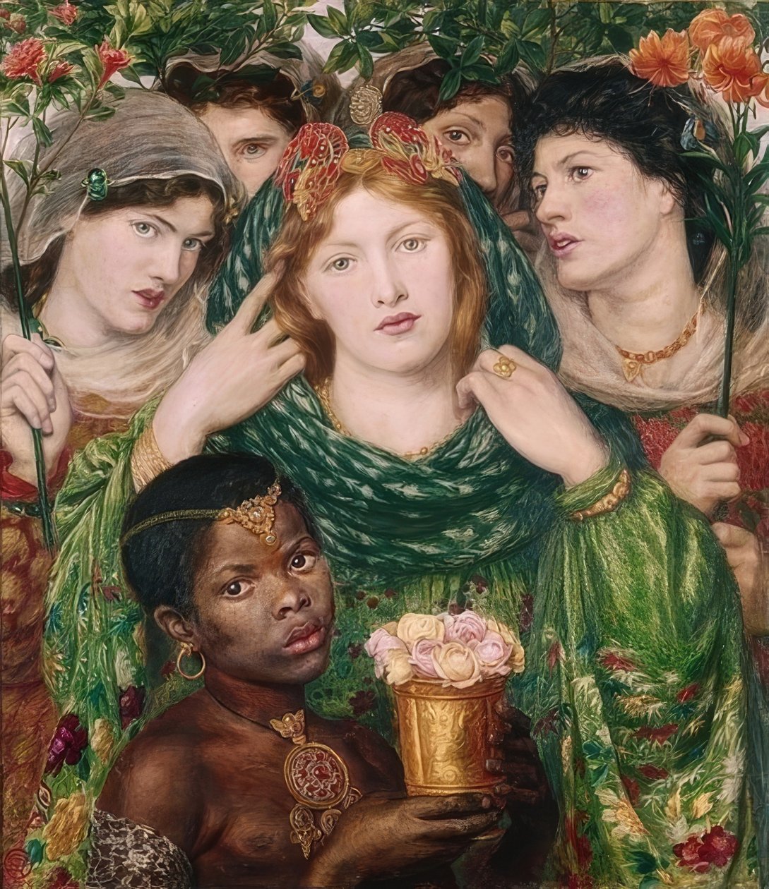 Milovaný. 1865/66 od Dante Gabriel Charles Rossetti
