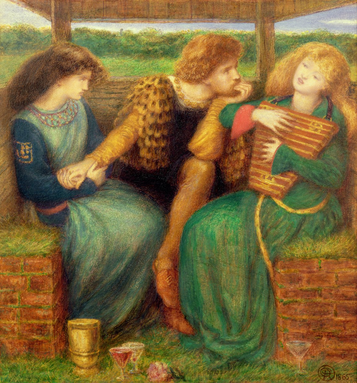 Nelítostná paní od Dante Gabriel Charles Rossetti
