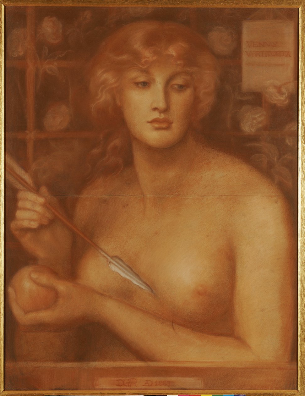 Venus Verticordia, 1867 od Dante Gabriel Charles Rossetti