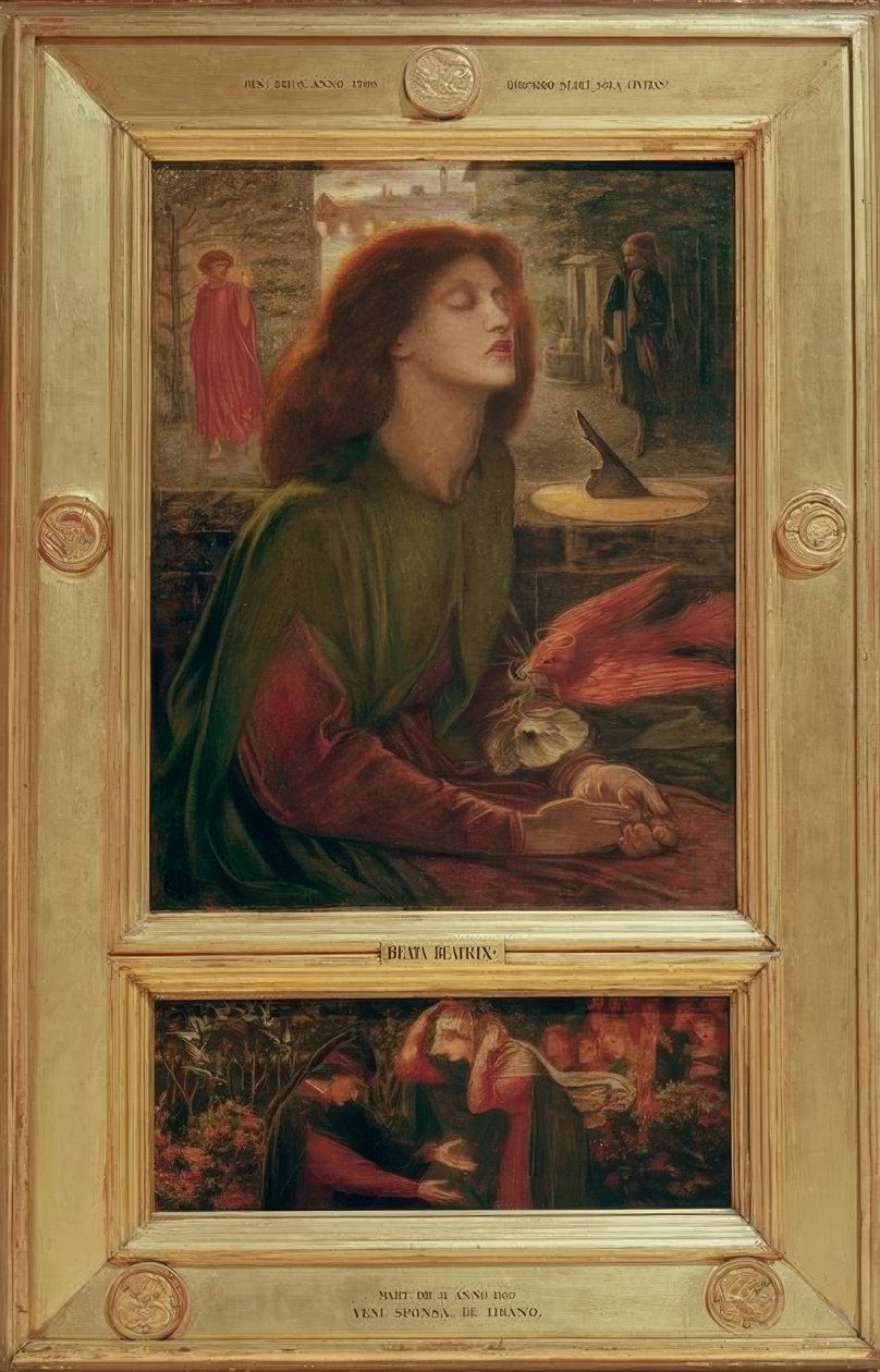 Beata Beatrix od Dante Gabriel Charles Rossetti