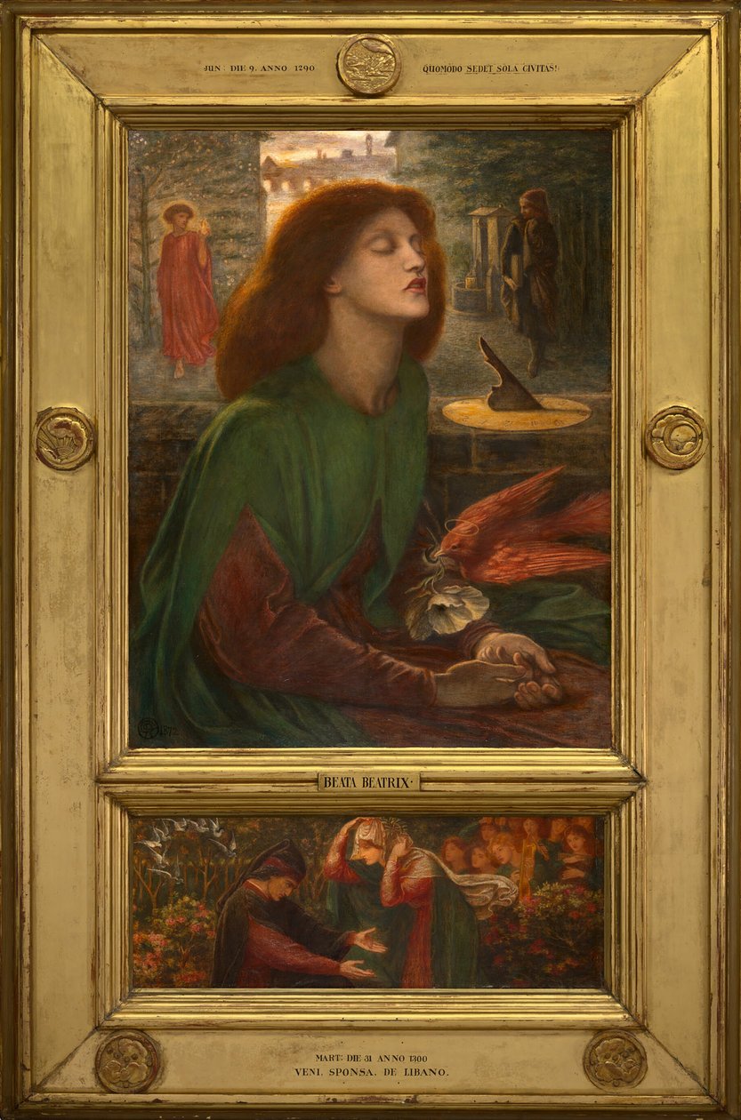 Beata Beatrix, 187172. od Dante Gabriel Rossetti