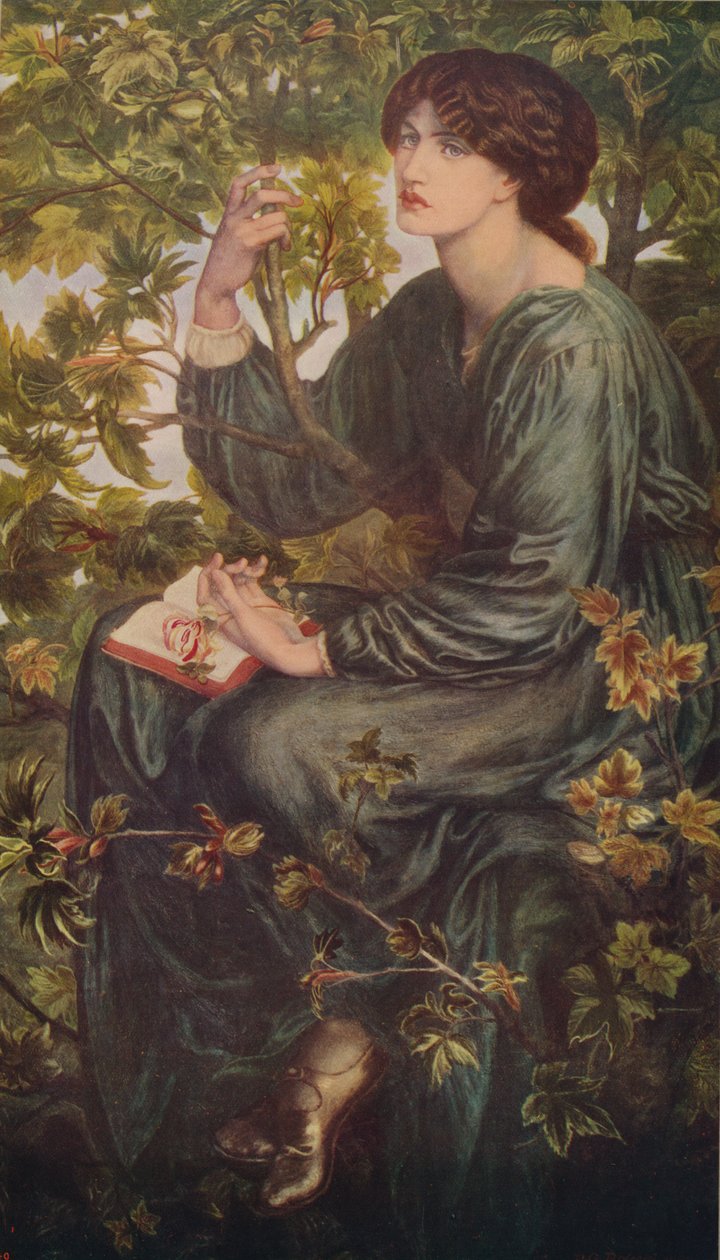 Denní sny, 1880, c1915 od Dante Gabriel Charles Rossetti
