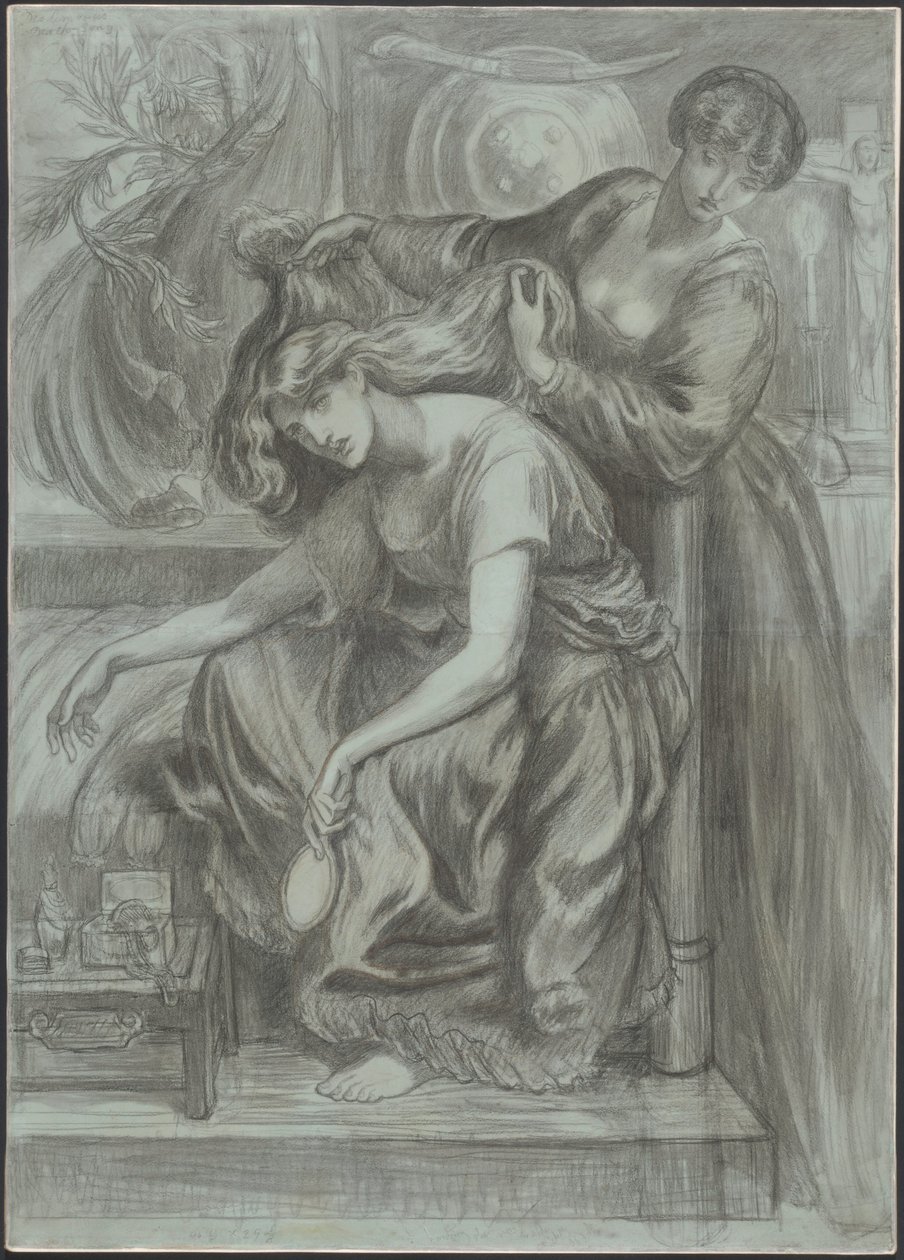 Desdemonina smrtelná píseň od Dante Gabriel Rossetti