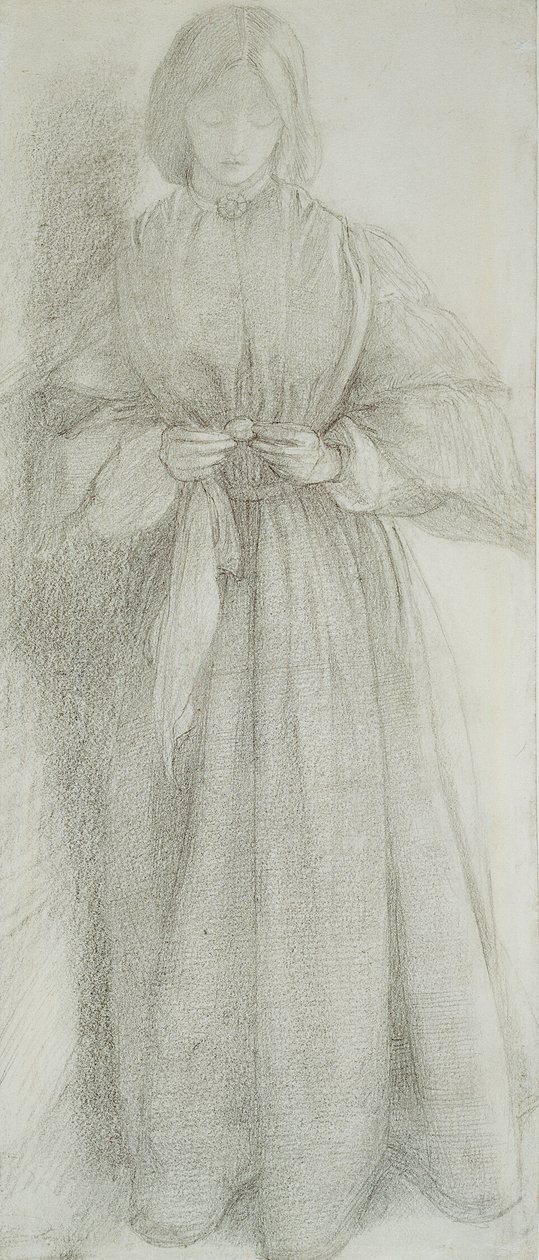 Elizabeth Siddal (paní Dante Gabriel Rossetti) od Dante Gabriel Rossetti