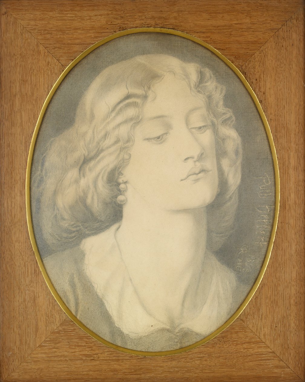 Louisa Ruth Herbert, 1858 od Dante Gabriel Rossetti