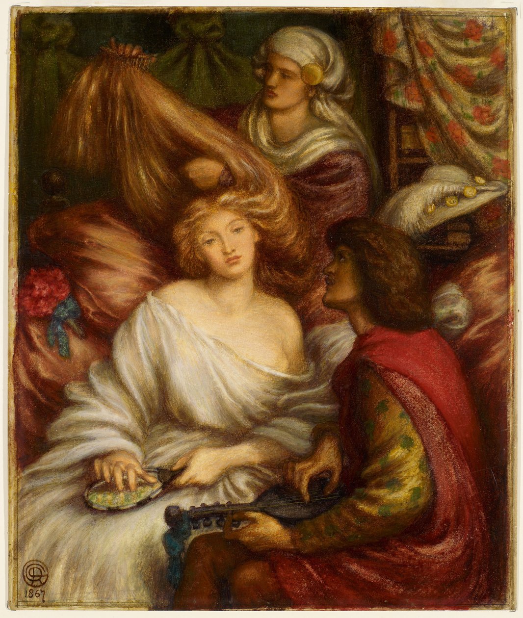 Ranní hudba od Dante Gabriel Rossetti