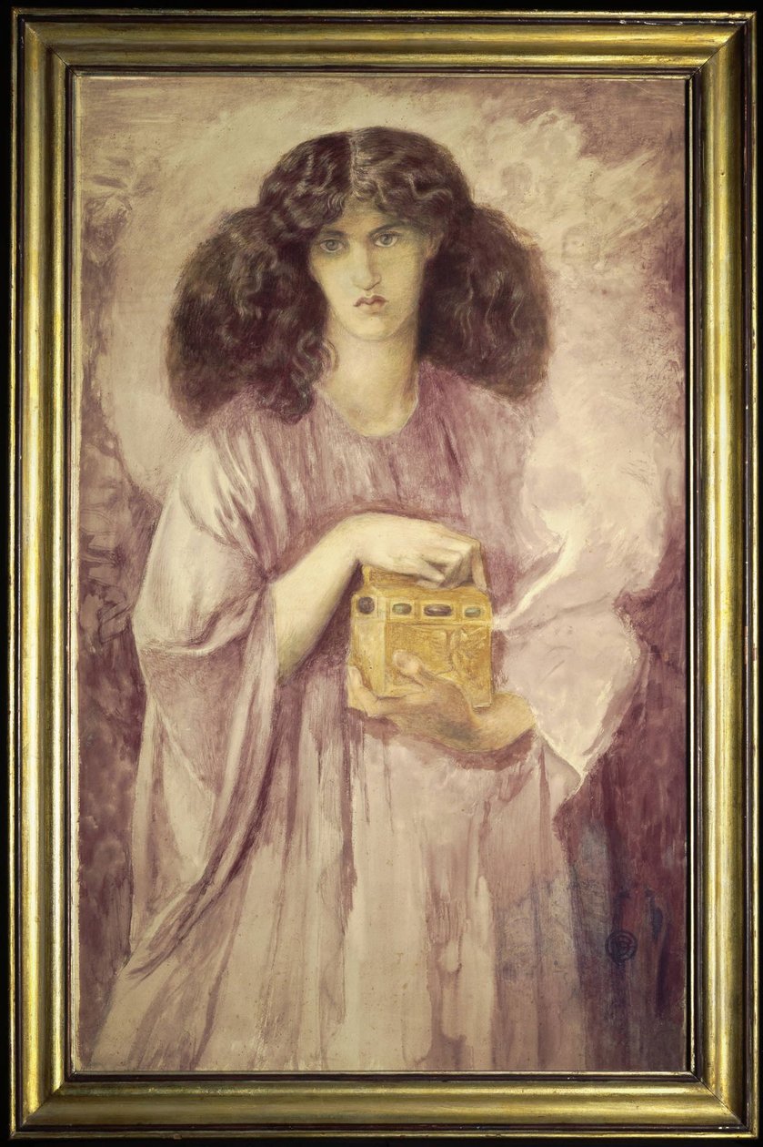 Pandora od Dante Gabriel Rossetti