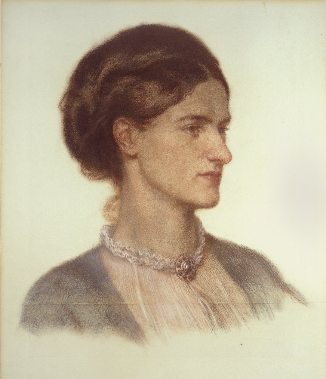 Portrét Rosalind, hraběnky z Carlisle, 1870 od Dante Gabriel Rossetti