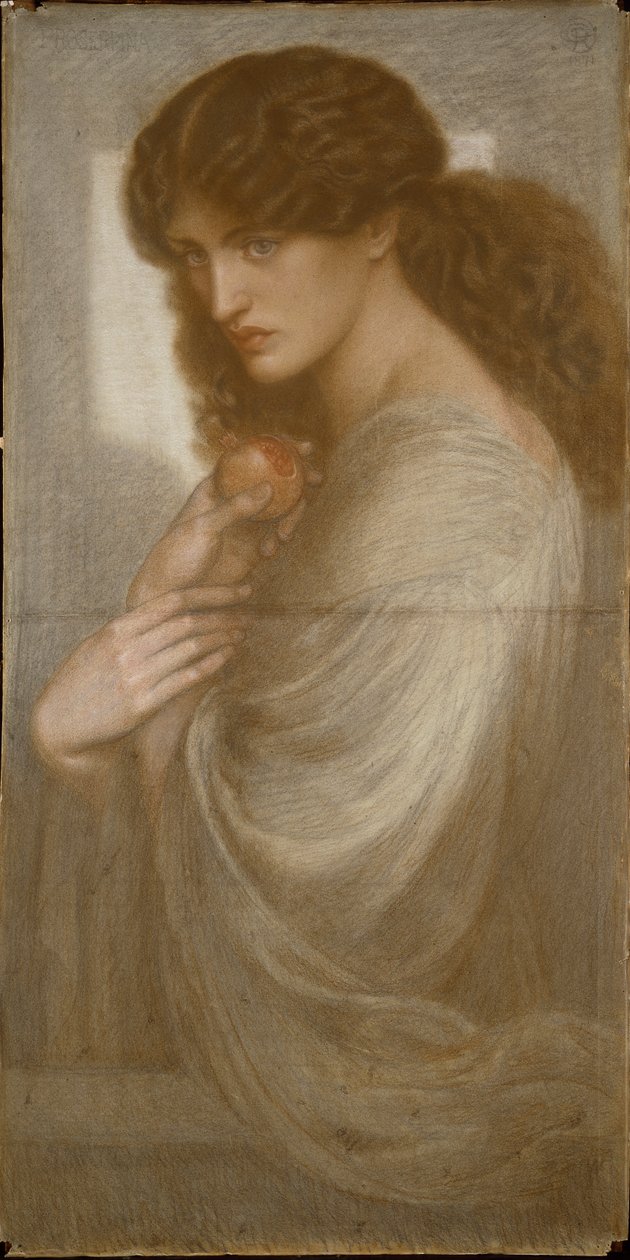 Proserpina, 1871 od Dante Gabriel Rossetti