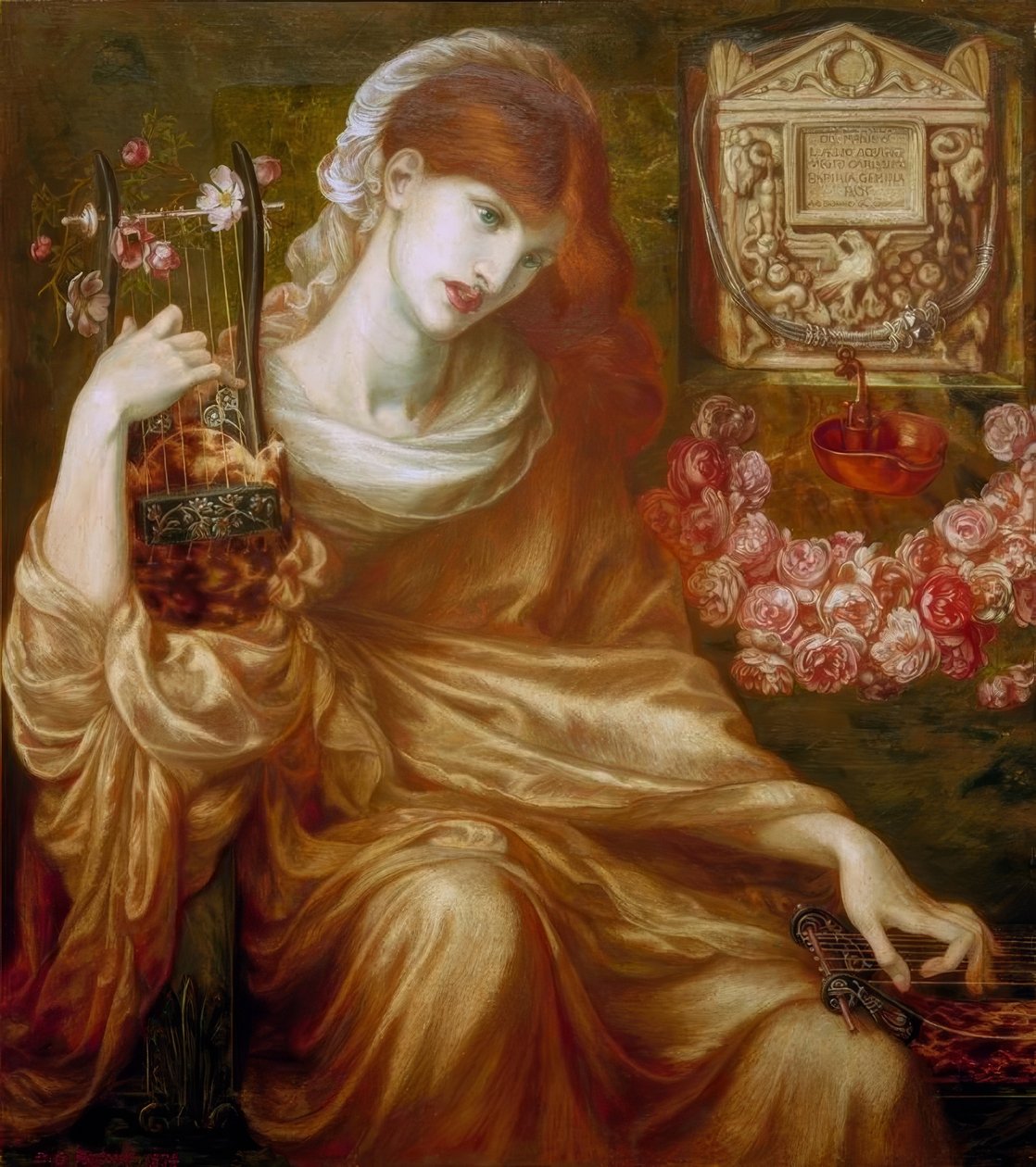 Roman Widow (Bohové člověka) od Dante Gabriel Charles Rossetti