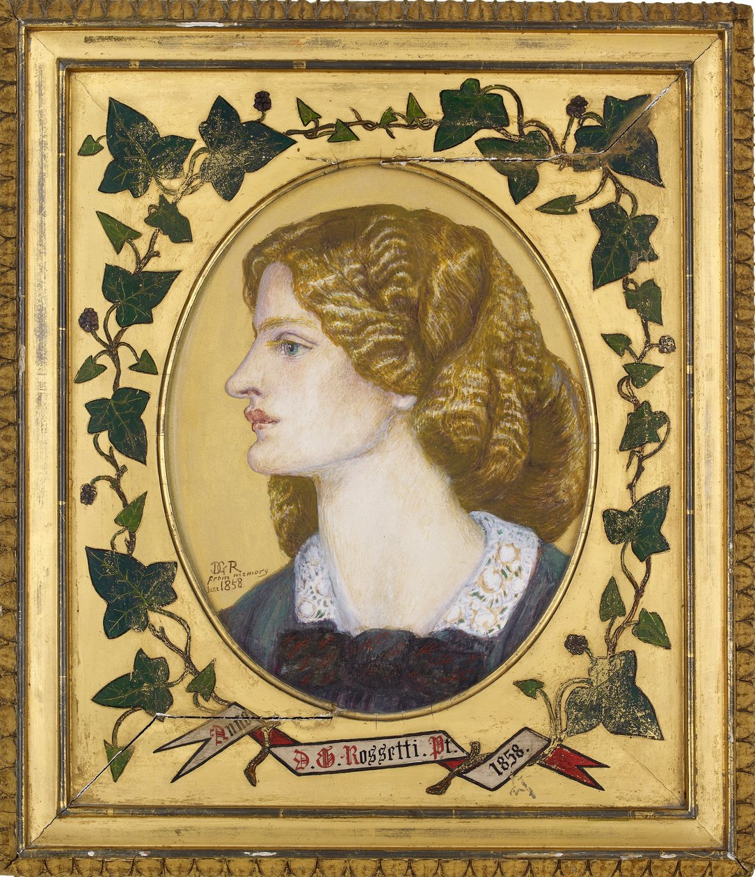Ruth Herbert, 1858 od Dante Gabriel Rossetti