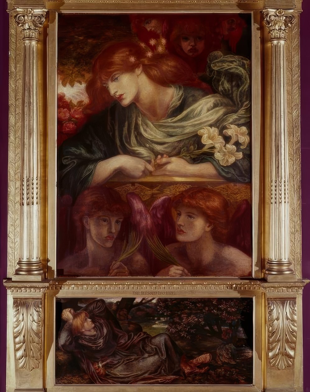 Požehnaný Damozel od Dante Gabriel Charles Rossetti