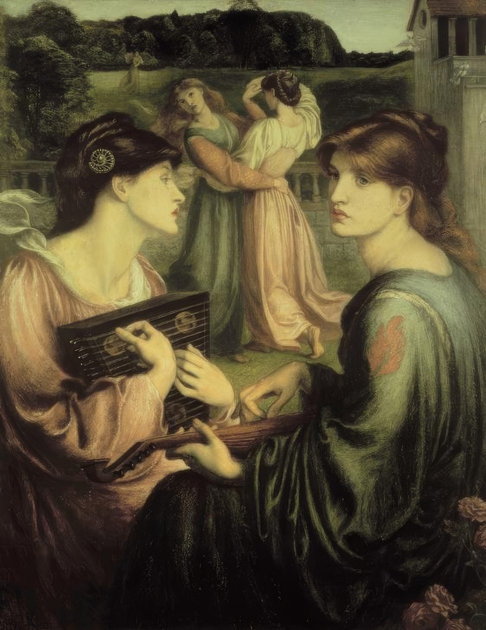 The Bower Meadow od Dante Gabriel Charles Rossetti