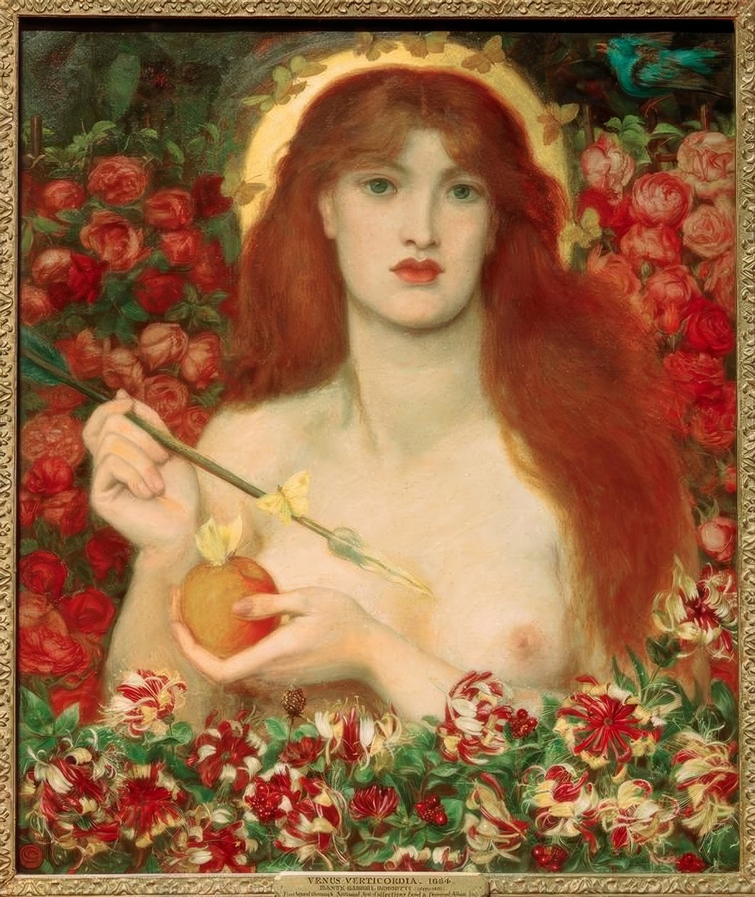 Venuše Verticordia od Dante Gabriel Charles Rossetti