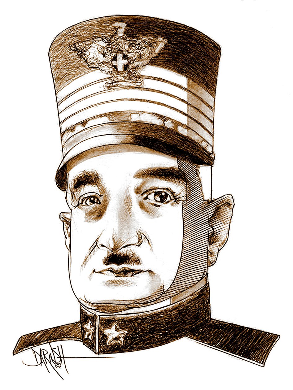 Armando Diaz, 2003 (digitální kresba barevnou tužkou) od Dariush Radpour