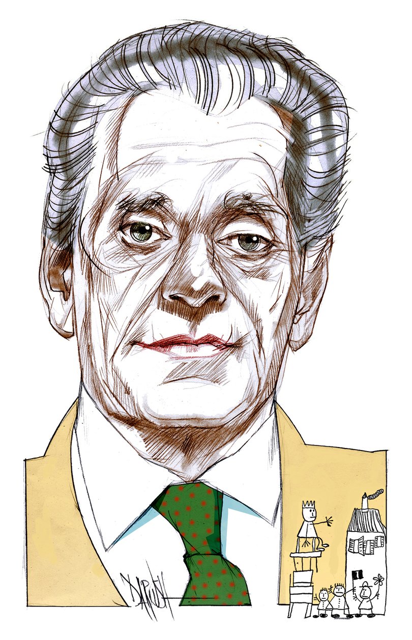 Giovanni Mosca , 2008 (digitální kresba barevnou tužkou) od Dariush Radpour