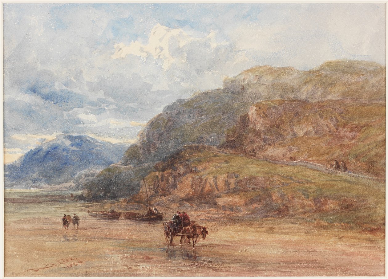 Horská krajina (barva těla) od David Cox