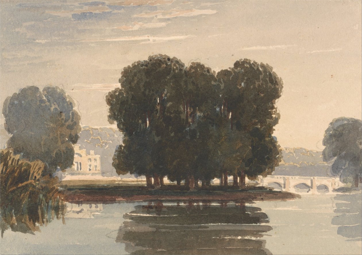 Richmondský most od David Cox