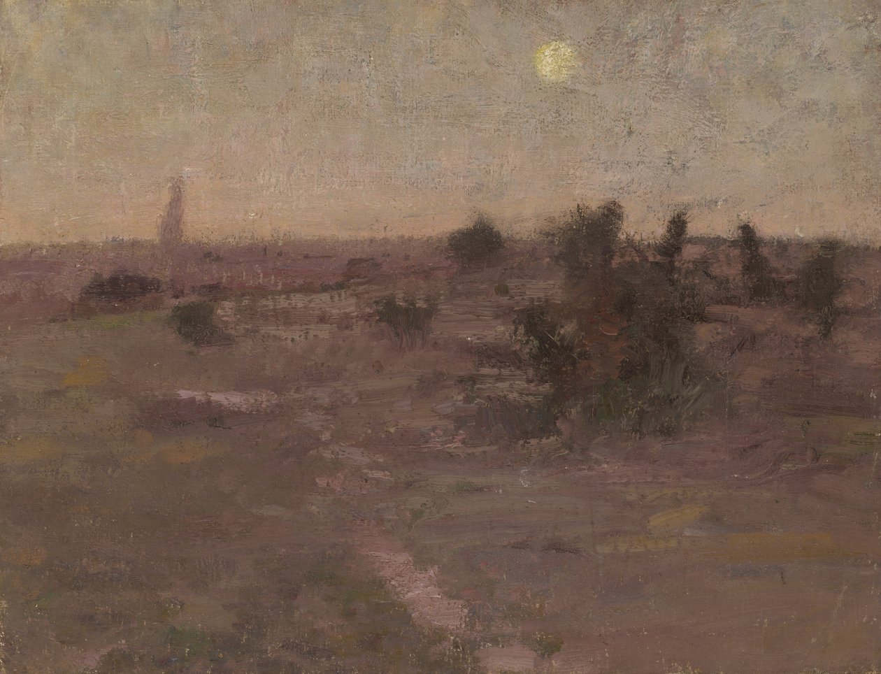 Východ měsíce, Templestowe od David Davies
