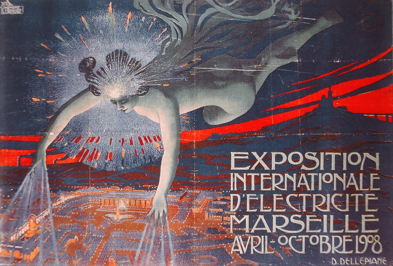 Plakát propagující výstavu Exposition Internationale d