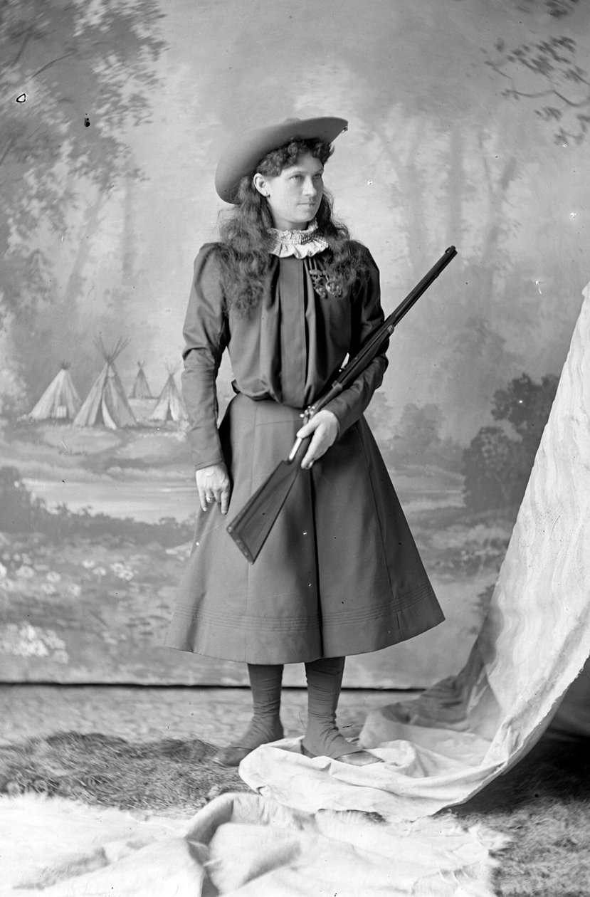 Annie Oakleyová, cca 1897-1926 od David Frances Barry