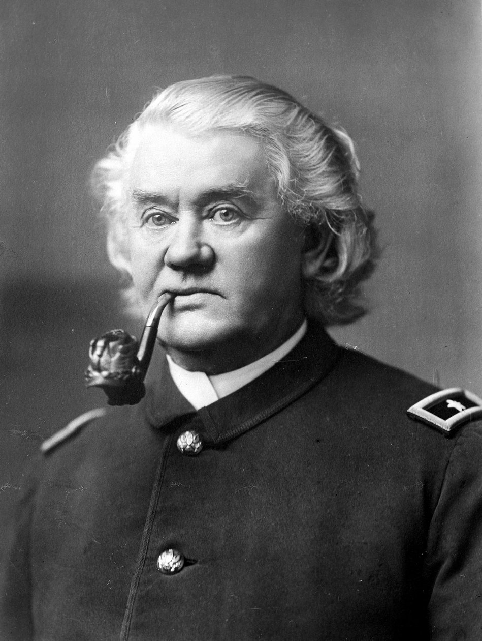 Plukovník Frederick Benteen, kolem 1874-98 od David Frances Barry