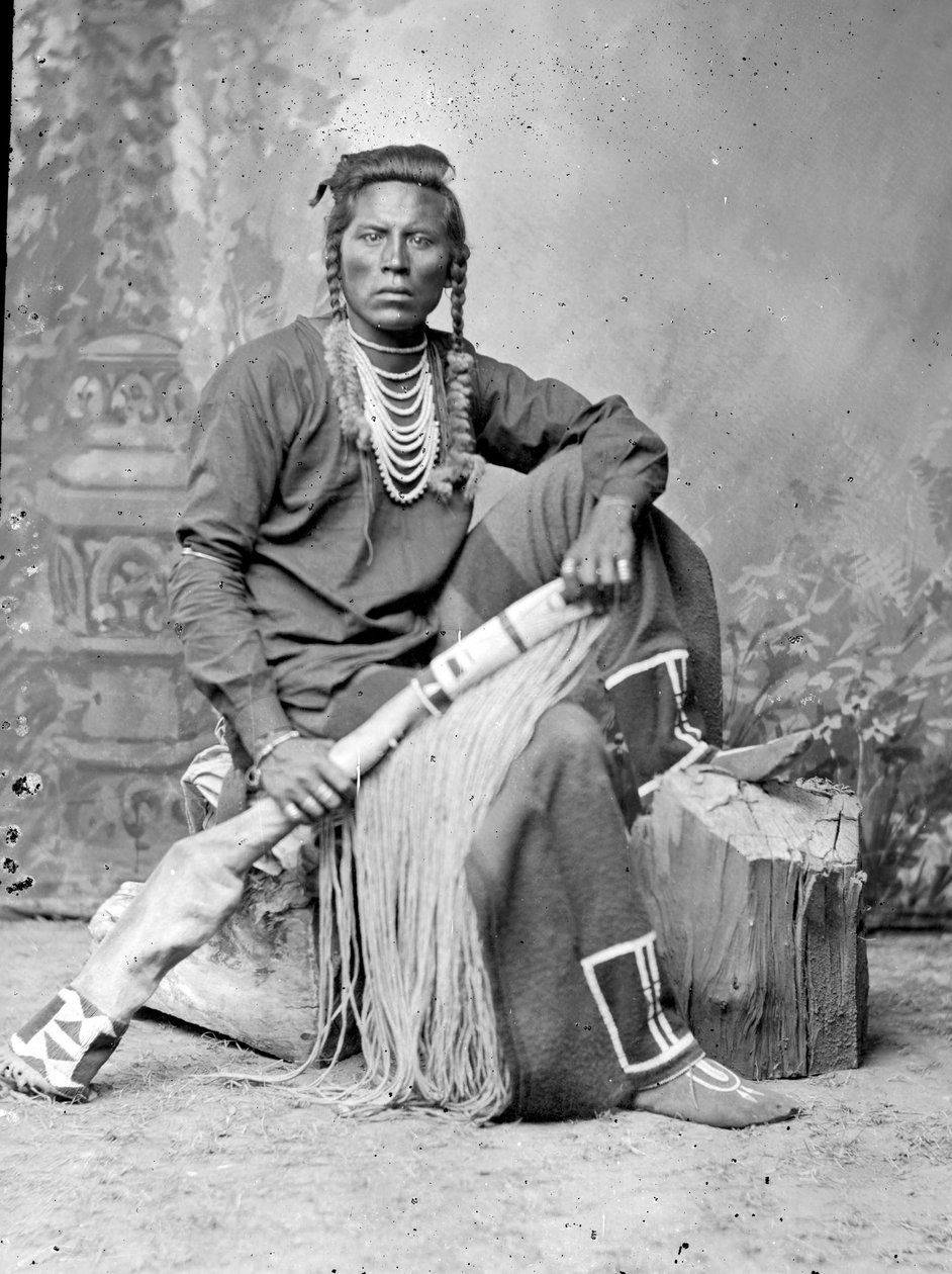 Curley, Crow Scout od David Frances Barry