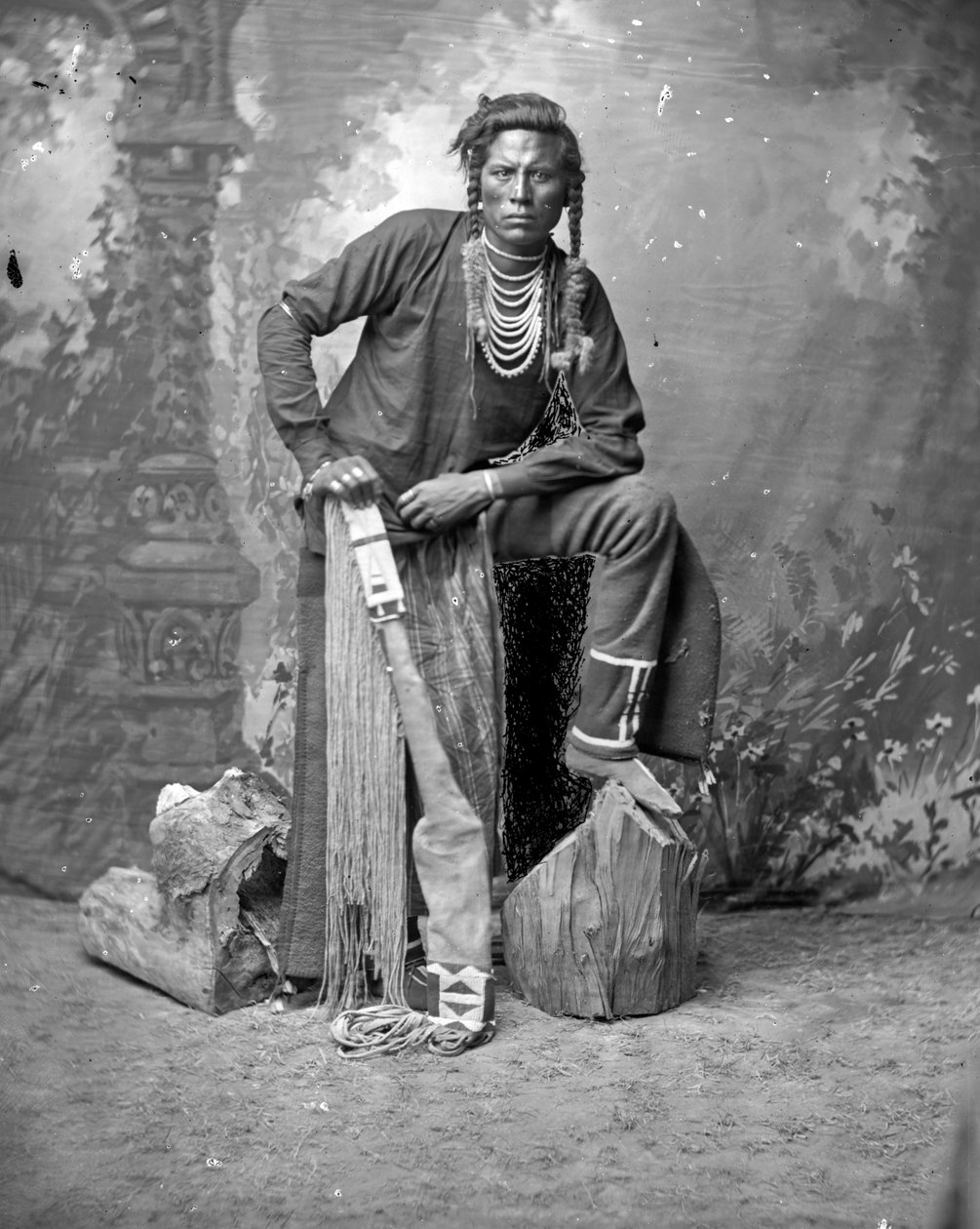 Curley, Crow Scout, 80. léta 19. století od David Frances Barry