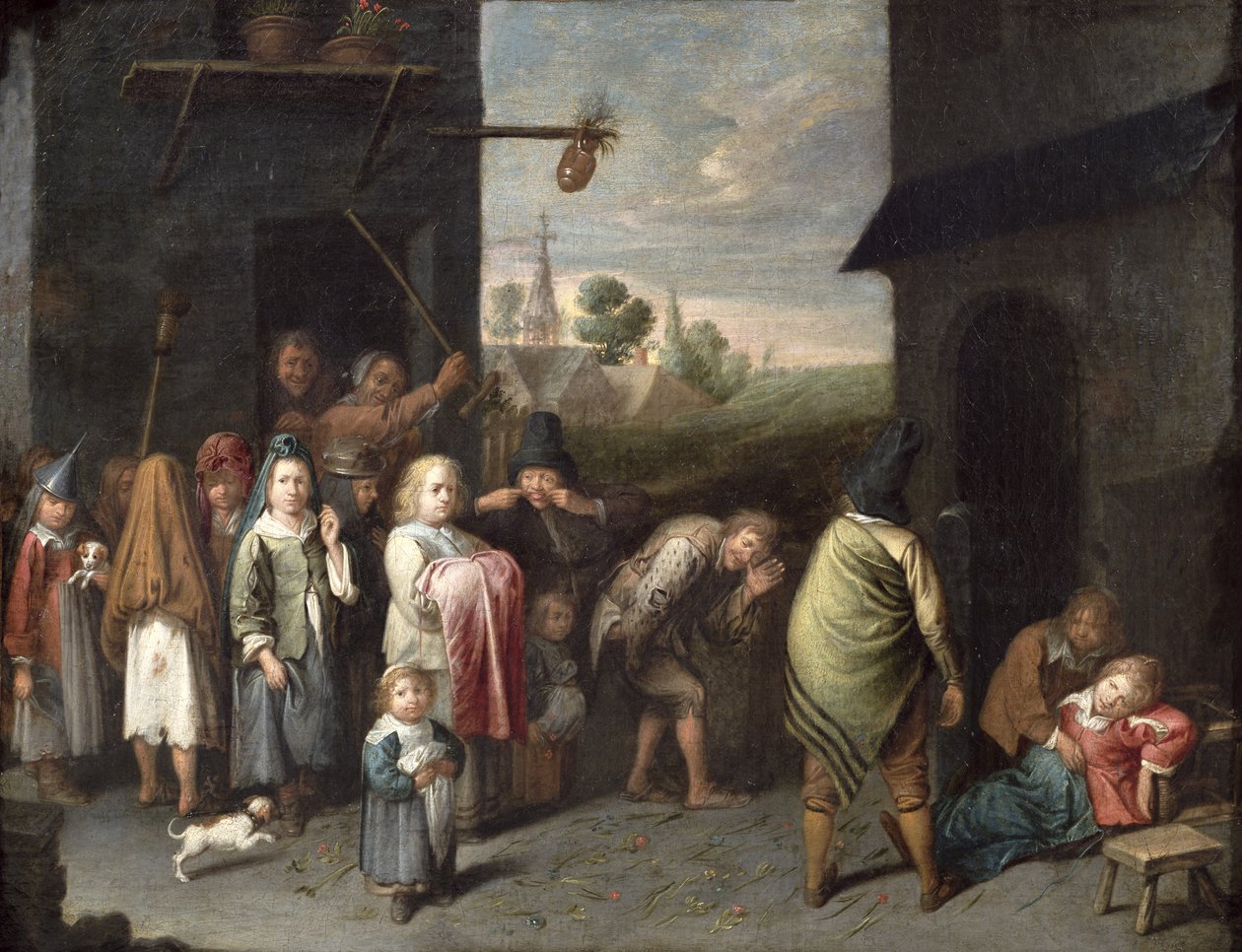 Charivari od David II Ryckaert