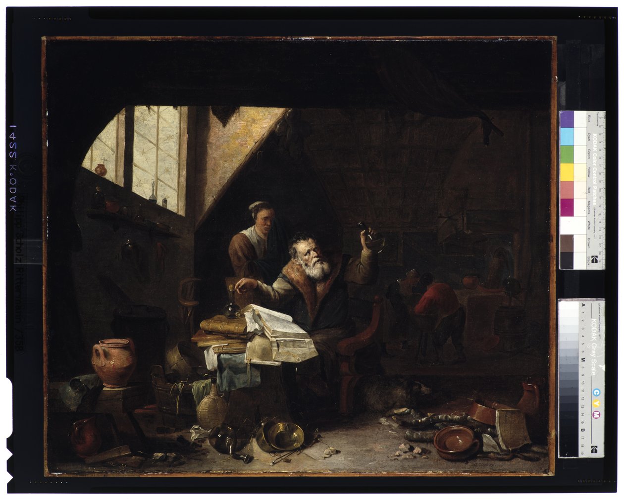 Šarlatán, kolem roku 1640 od David III Ryckaert