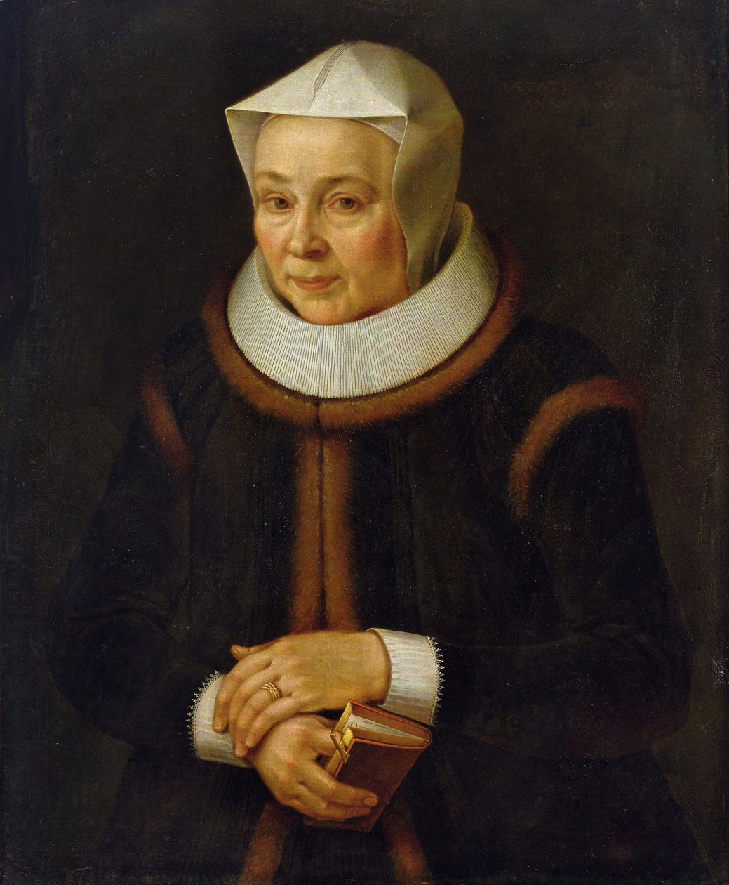 Portrét umělcovy matky, 1604 od David Kindt