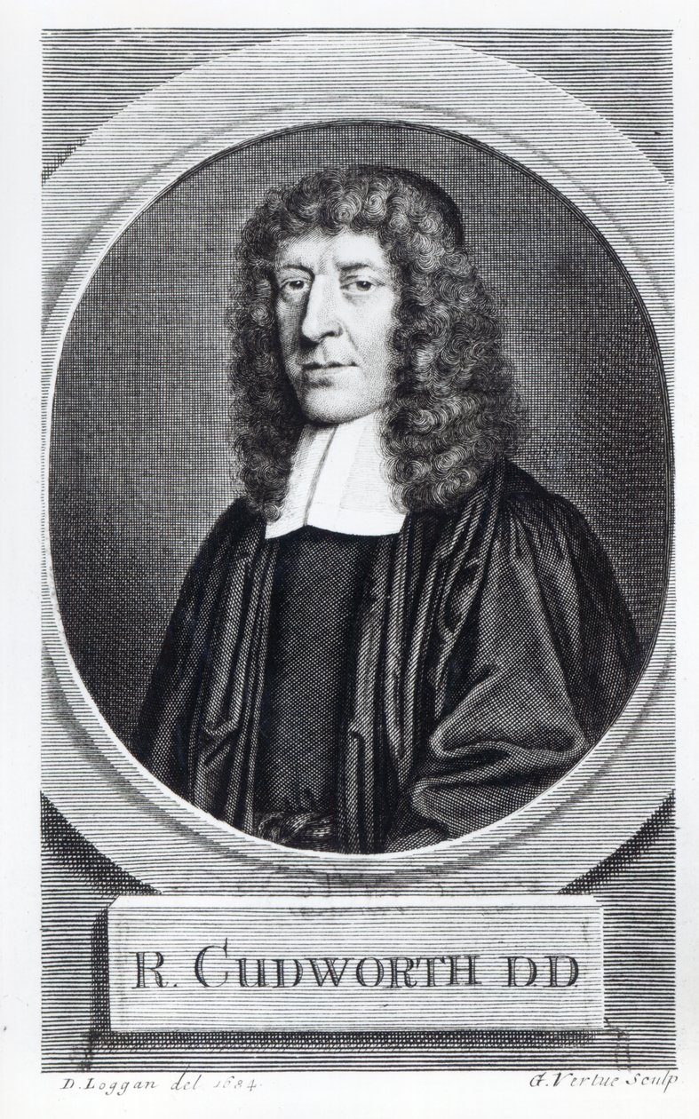 Ralph Cudworth, rytý George Vertue od David Loggan