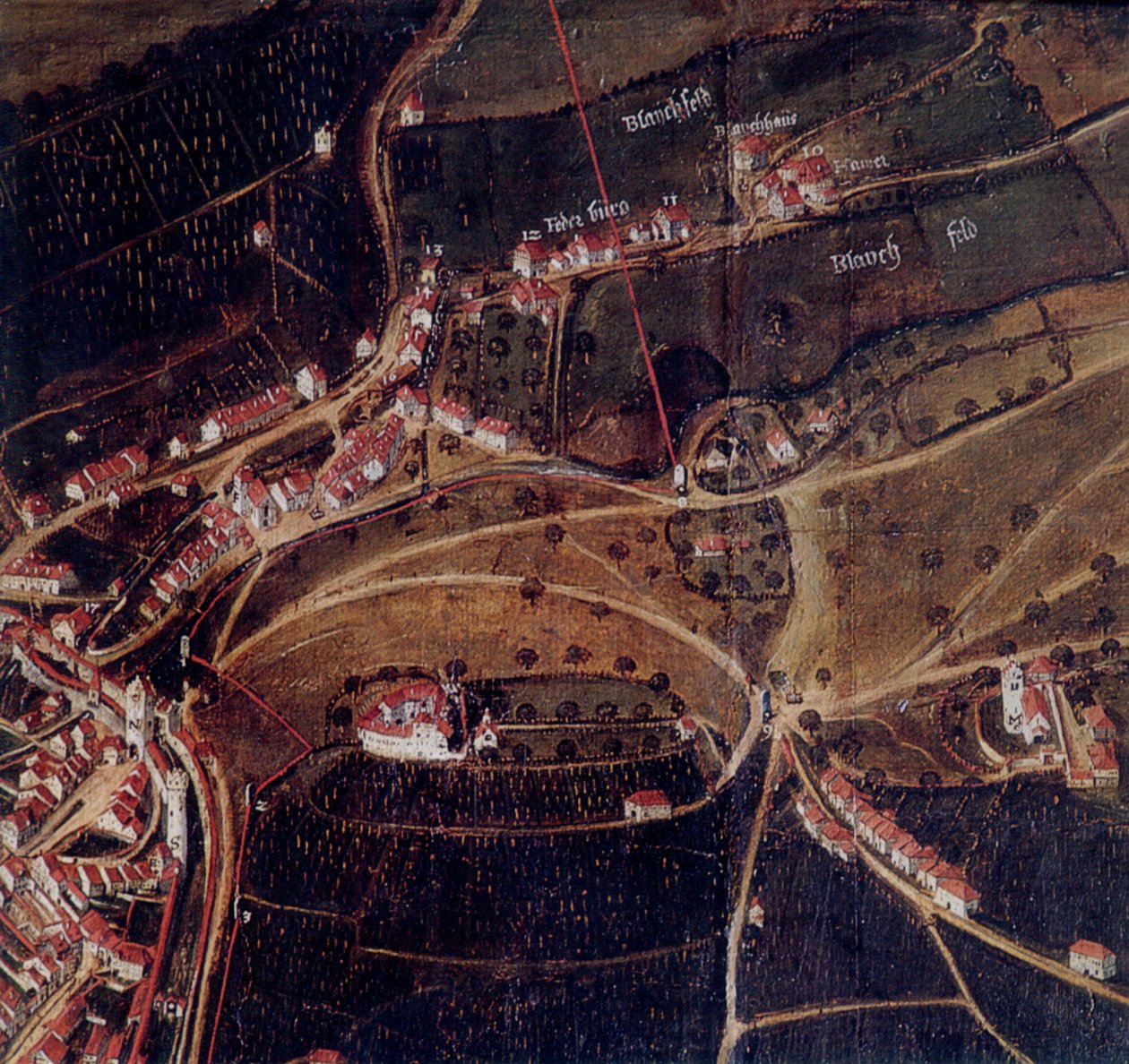 Vorstadt Ölschwang, Veitsburg od David Mieser