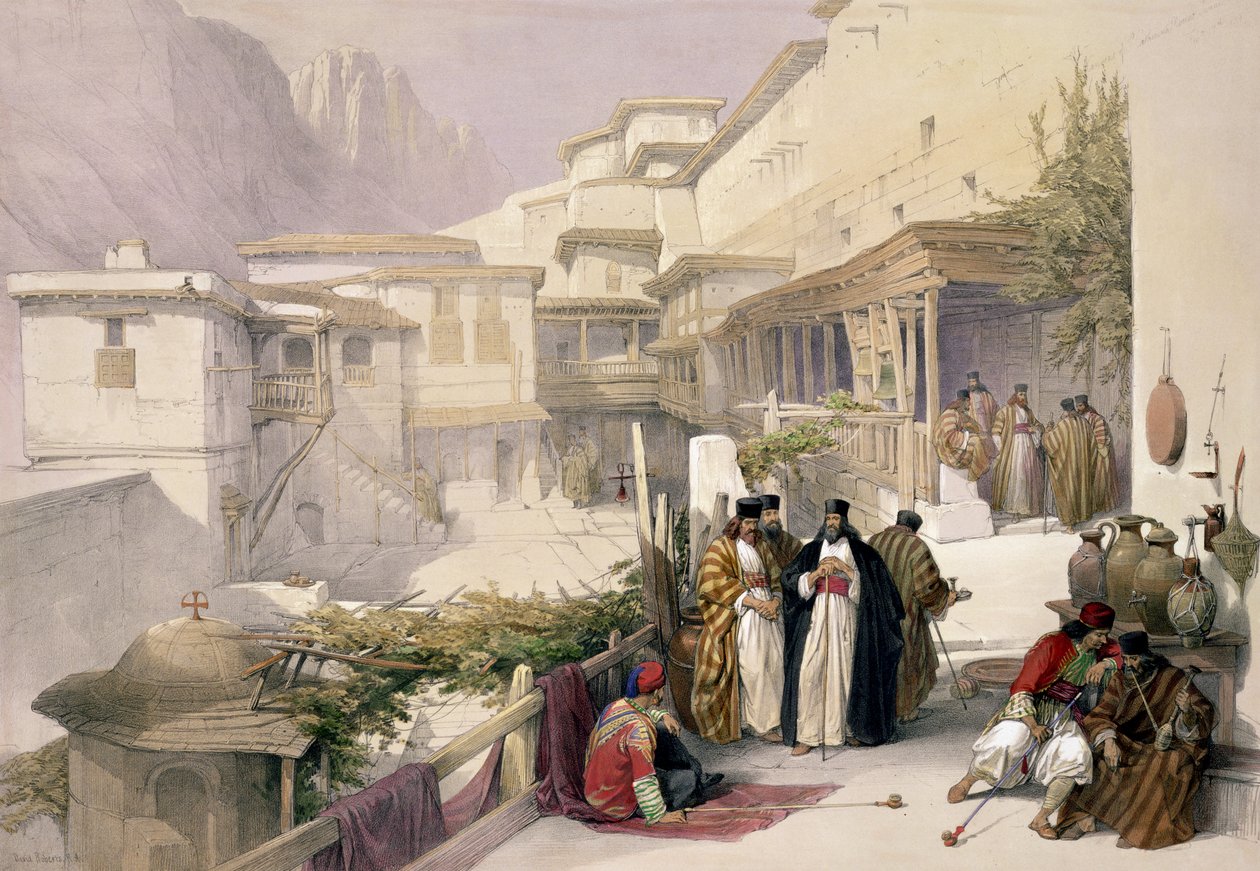 Klášter sv. Kateřiny, hora Sinaj, 17. února 1839, deska 120 ze svazku III 