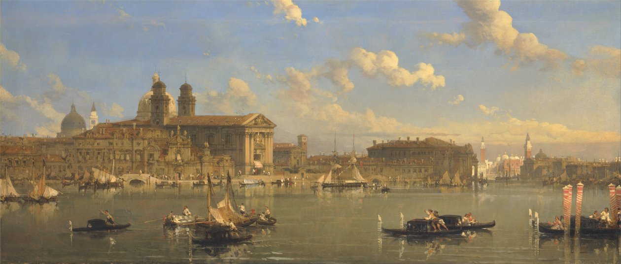 Giudecca, Benátky od David Roberts