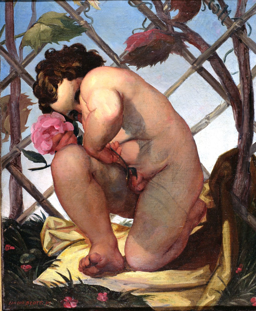 Amor, 1830 od David Scott