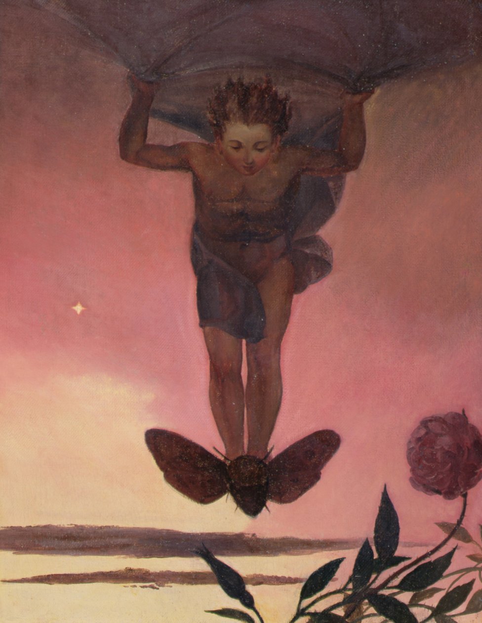 Soumrak, ze série „Čtyři období dne“, 1833 od David Scott