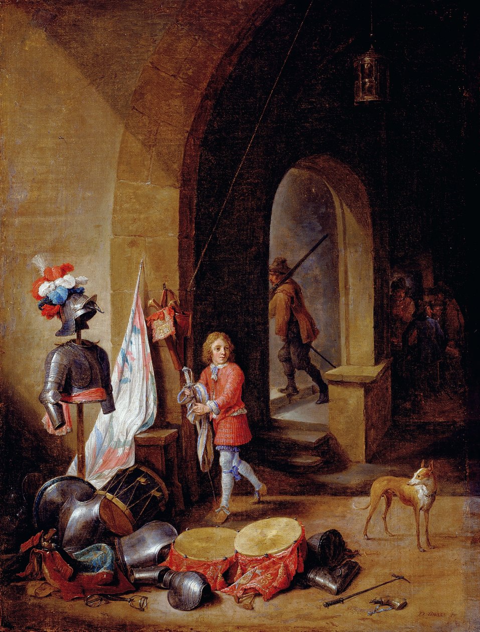 Strážná místnost od David Teniers the Younger