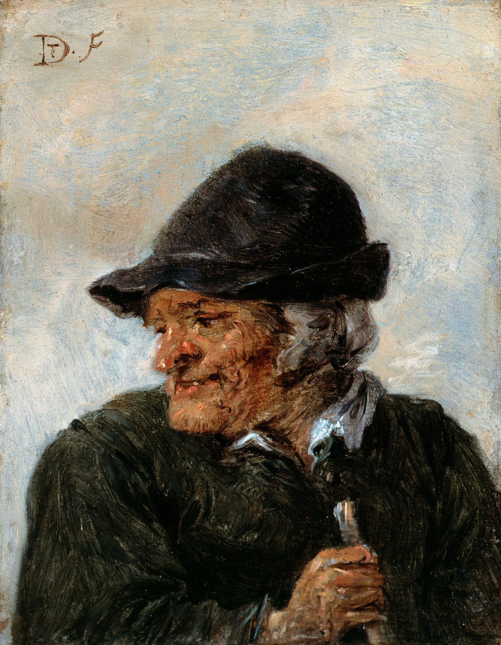 Rolník od David Teniers the Younger