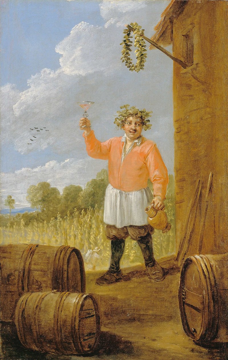 Podzim od David Teniers the Younger